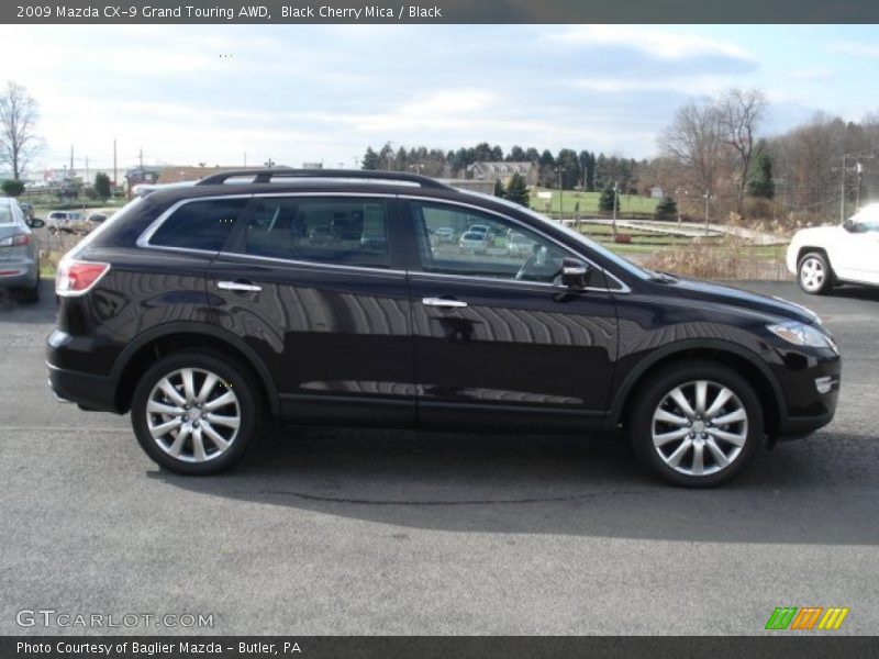 Black Cherry Mica / Black 2009 Mazda CX-9 Grand Touring AWD