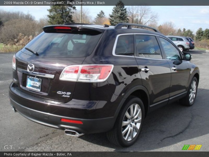 Black Cherry Mica / Black 2009 Mazda CX-9 Grand Touring AWD