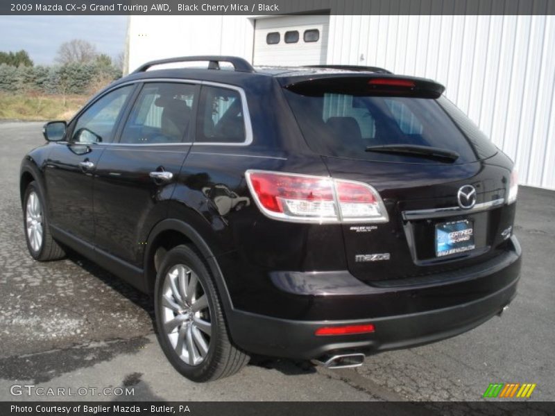 Black Cherry Mica / Black 2009 Mazda CX-9 Grand Touring AWD