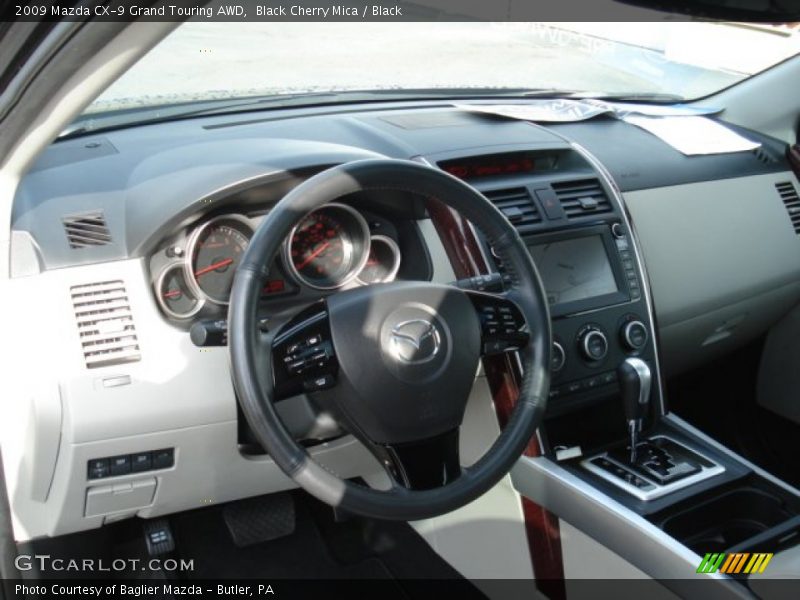 Black Cherry Mica / Black 2009 Mazda CX-9 Grand Touring AWD