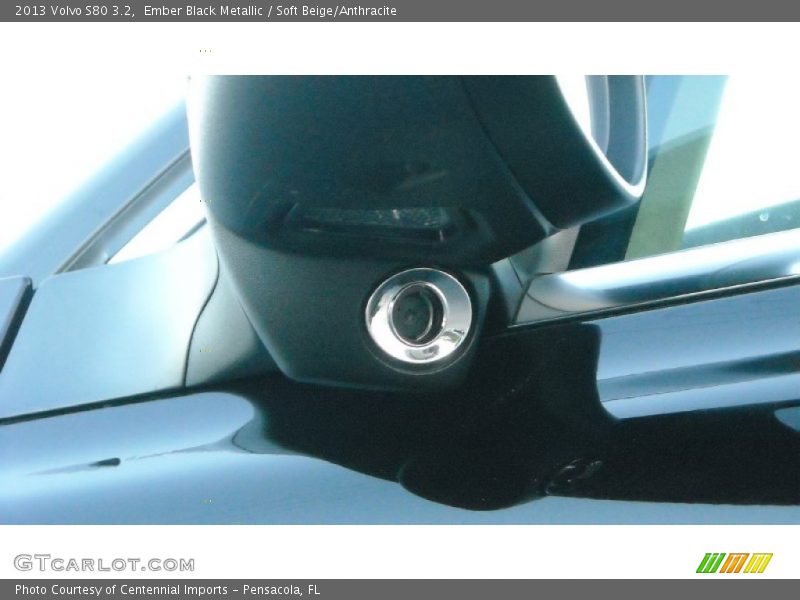 Ember Black Metallic / Soft Beige/Anthracite 2013 Volvo S80 3.2
