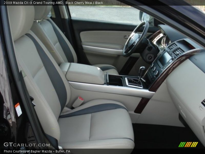 Black Cherry Mica / Black 2009 Mazda CX-9 Grand Touring AWD