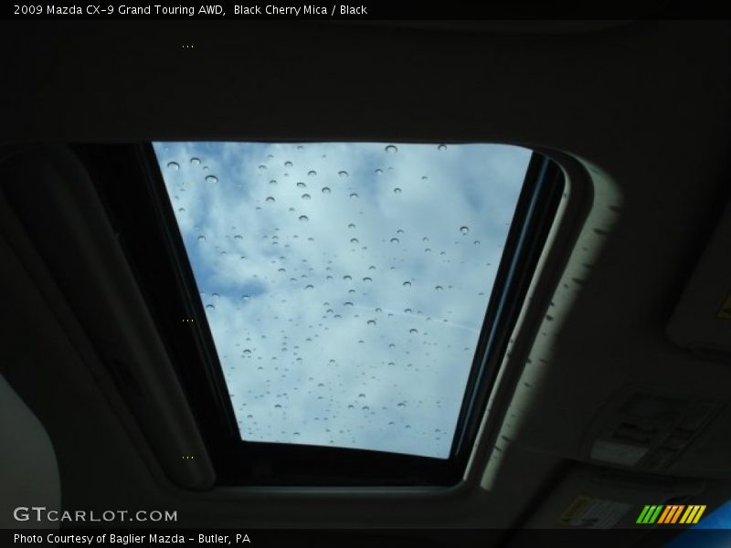 Black Cherry Mica / Black 2009 Mazda CX-9 Grand Touring AWD
