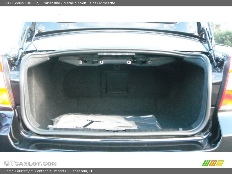 Ember Black Metallic / Soft Beige/Anthracite 2013 Volvo S80 3.2
