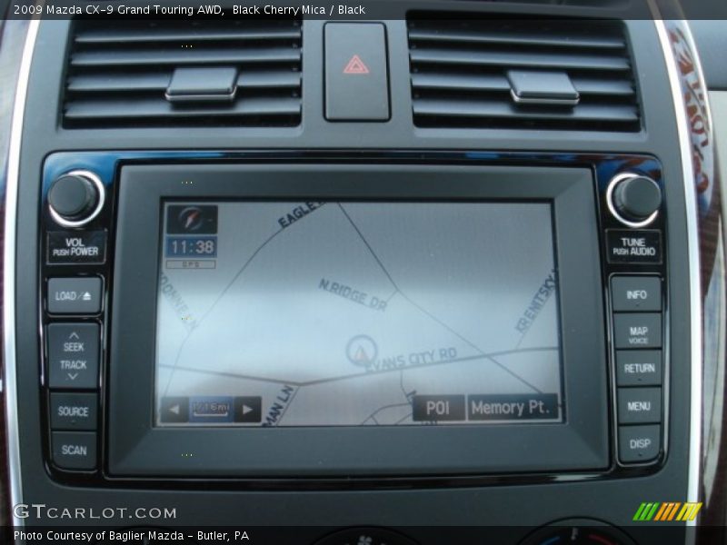 Navigation of 2009 CX-9 Grand Touring AWD