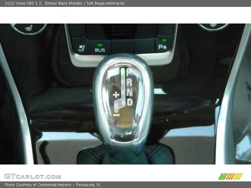 Ember Black Metallic / Soft Beige/Anthracite 2013 Volvo S80 3.2