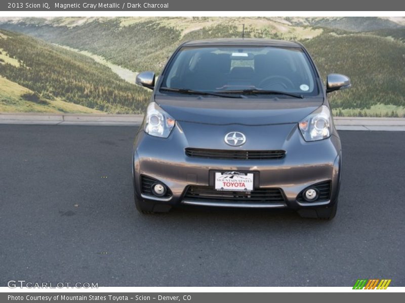 Magnetic Gray Metallic / Dark Charcoal 2013 Scion iQ