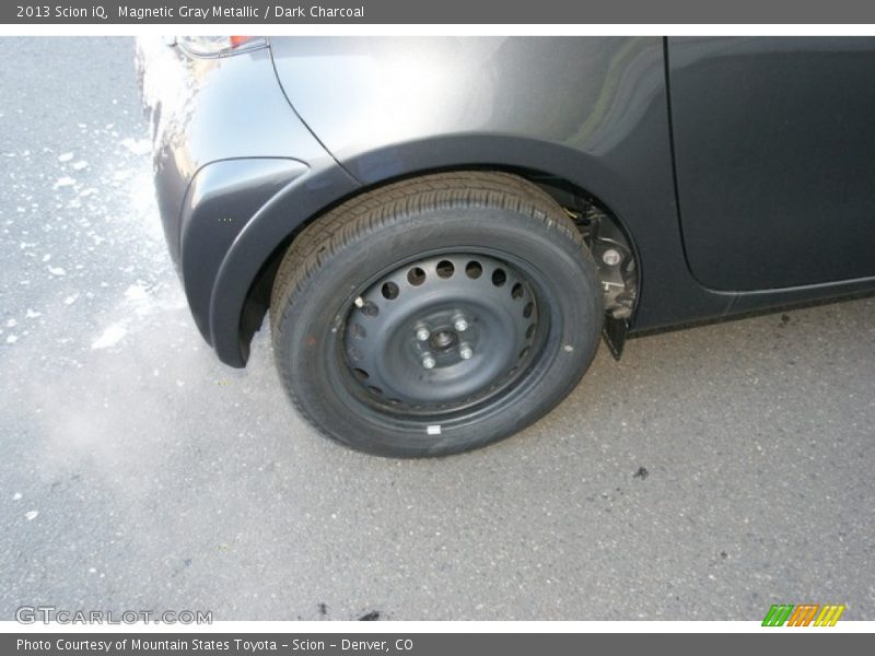 Magnetic Gray Metallic / Dark Charcoal 2013 Scion iQ