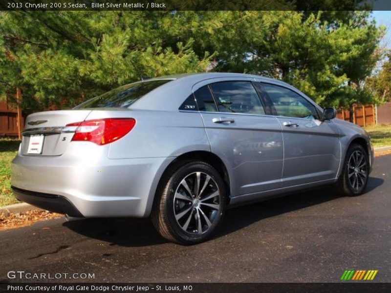 Billet Silver Metallic / Black 2013 Chrysler 200 S Sedan