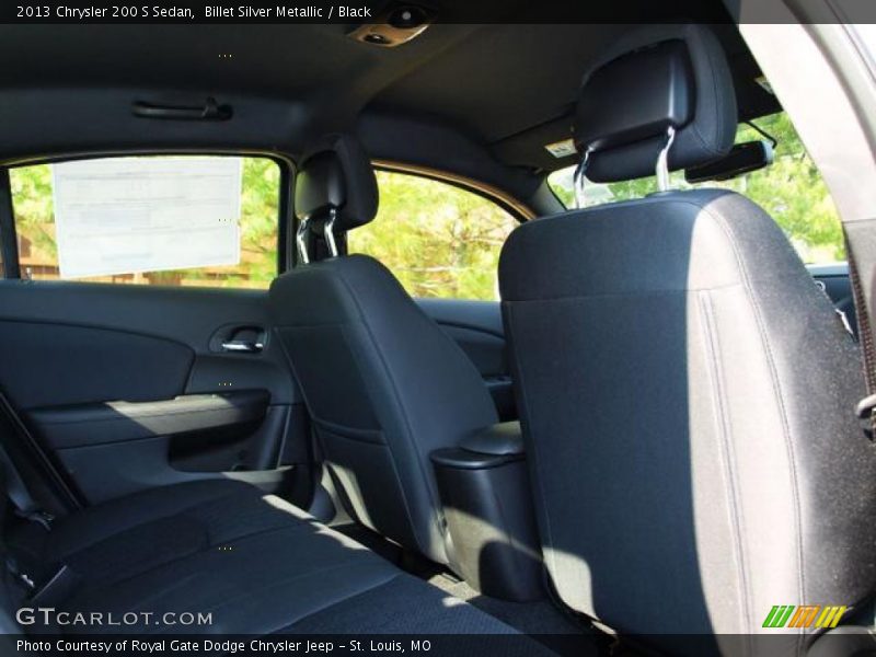 Billet Silver Metallic / Black 2013 Chrysler 200 S Sedan