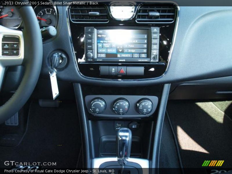 Billet Silver Metallic / Black 2013 Chrysler 200 S Sedan