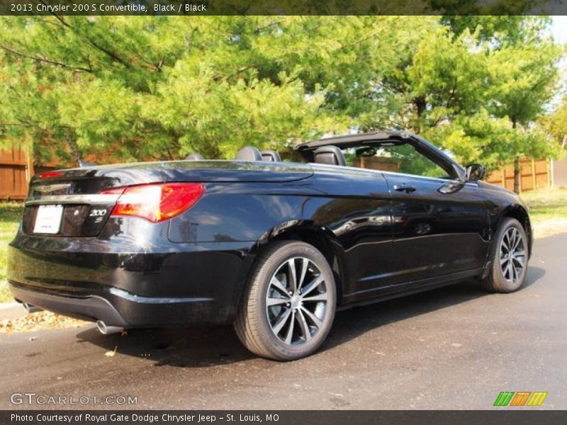 Black / Black 2013 Chrysler 200 S Convertible