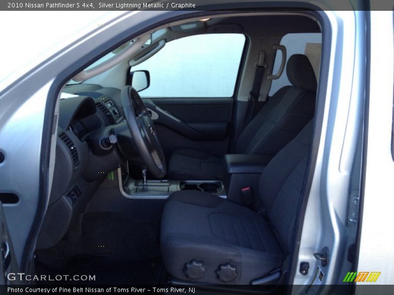 Silver Lightning Metallic / Graphite 2010 Nissan Pathfinder S 4x4