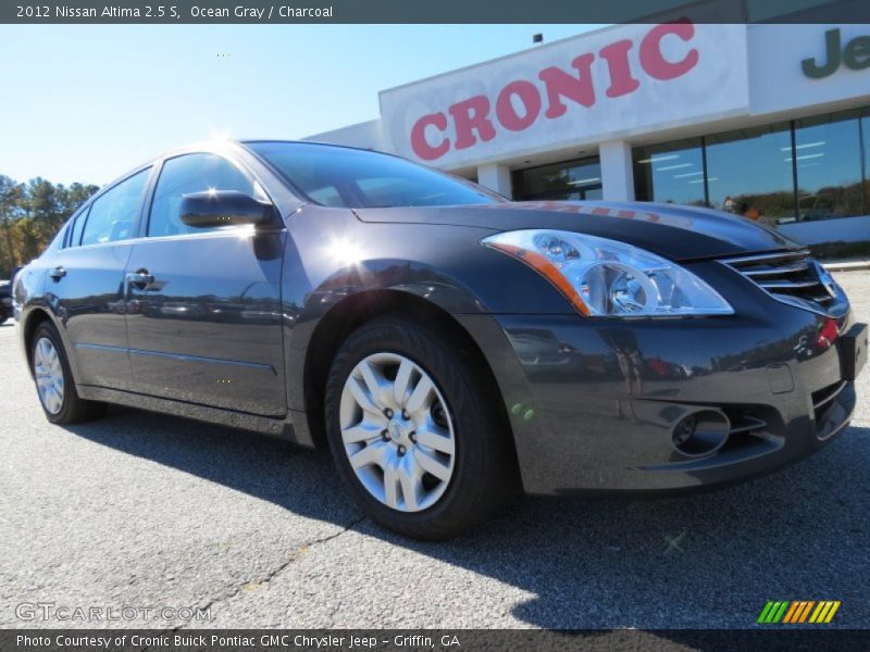 Ocean Gray / Charcoal 2012 Nissan Altima 2.5 S