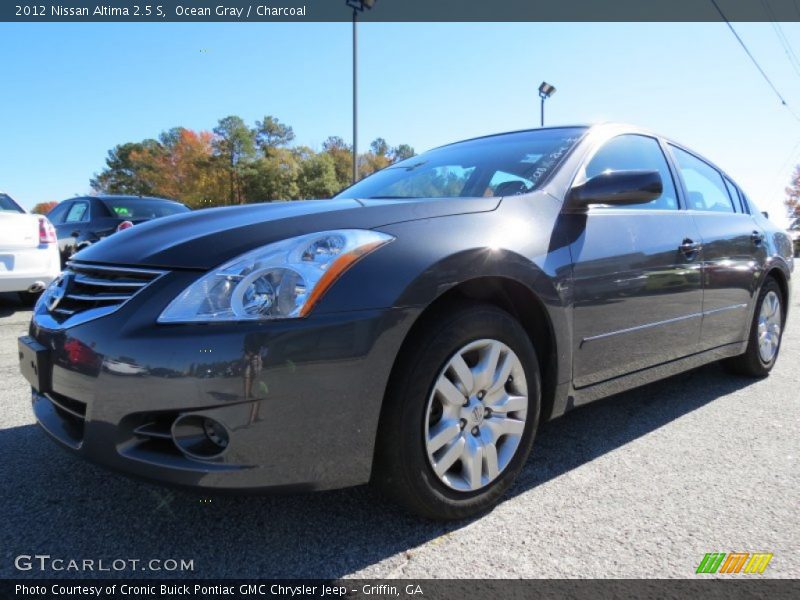 Ocean Gray / Charcoal 2012 Nissan Altima 2.5 S