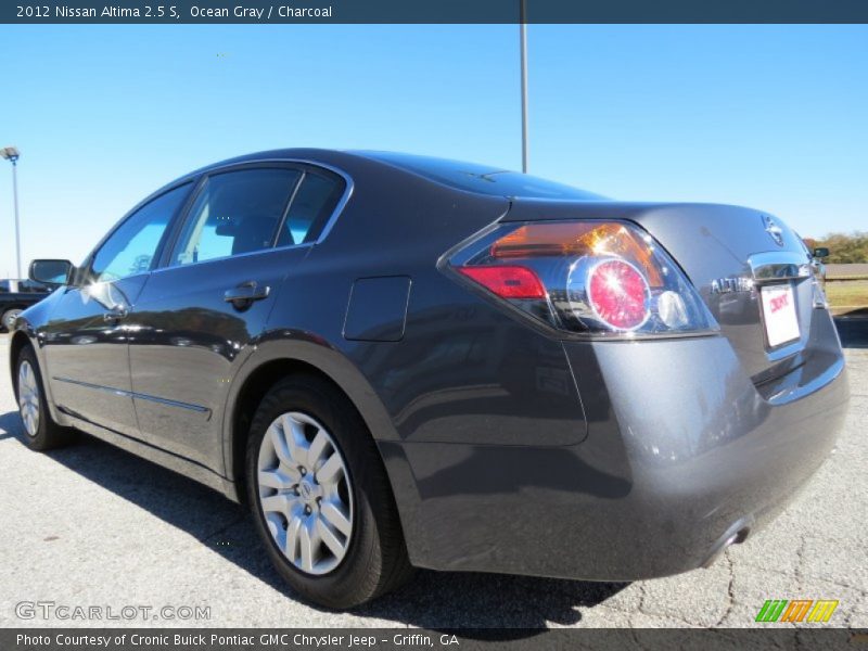Ocean Gray / Charcoal 2012 Nissan Altima 2.5 S