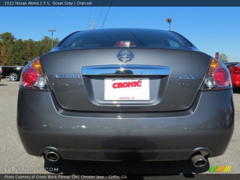 Ocean Gray / Charcoal 2012 Nissan Altima 2.5 S