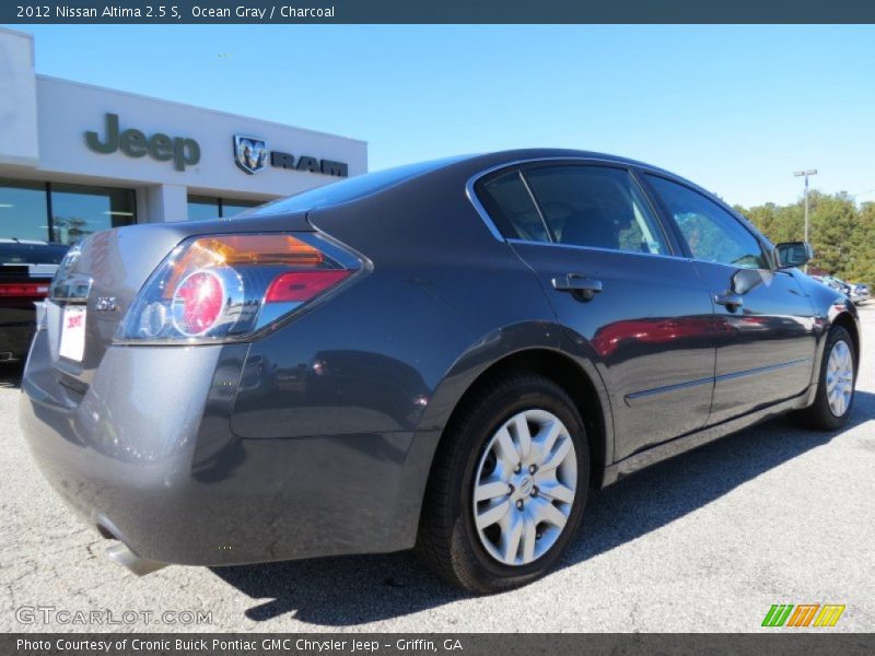 Ocean Gray / Charcoal 2012 Nissan Altima 2.5 S