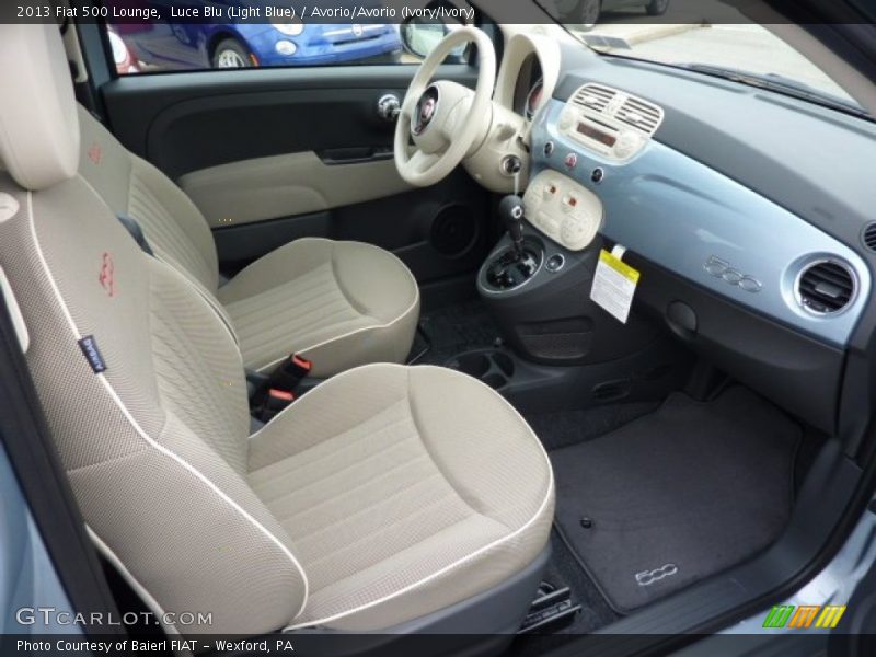  2013 500 Lounge Avorio/Avorio (Ivory/Ivory) Interior