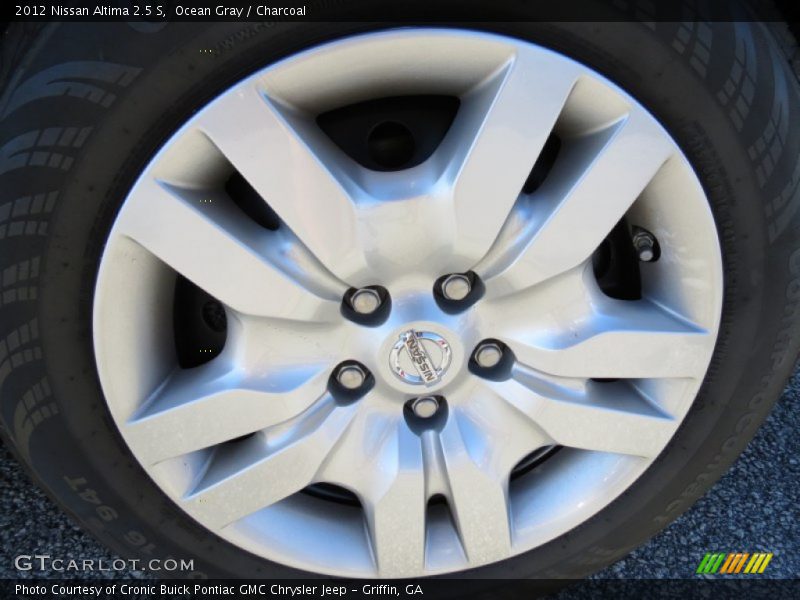 Ocean Gray / Charcoal 2012 Nissan Altima 2.5 S