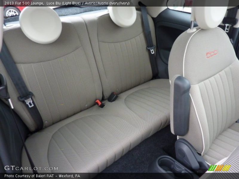 Rear Seat of 2013 500 Lounge