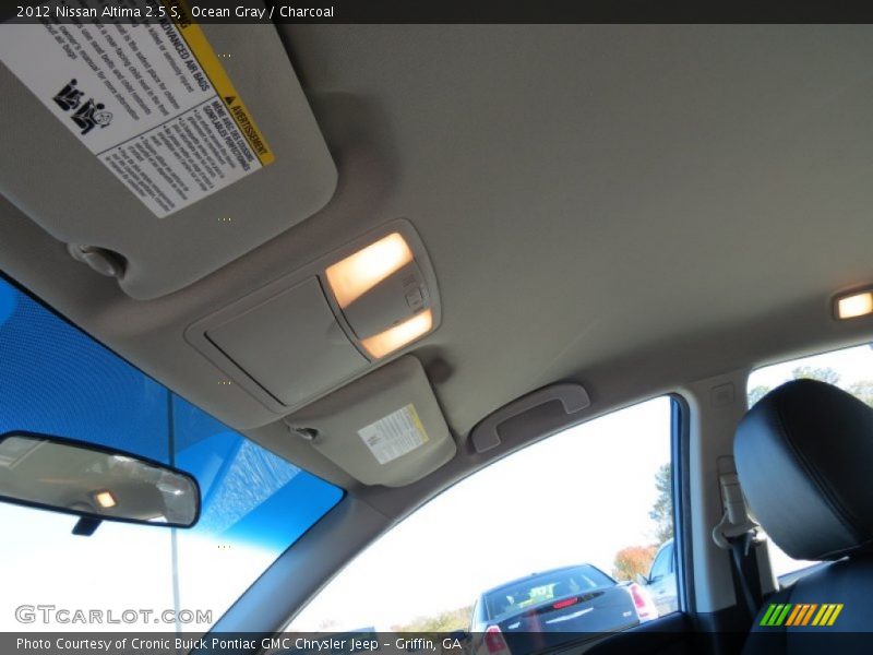 Ocean Gray / Charcoal 2012 Nissan Altima 2.5 S