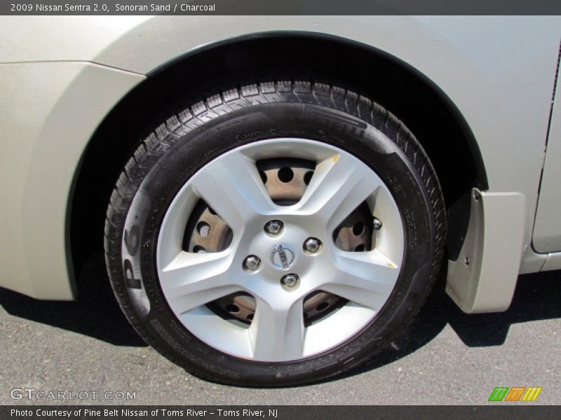 Sonoran Sand / Charcoal 2009 Nissan Sentra 2.0