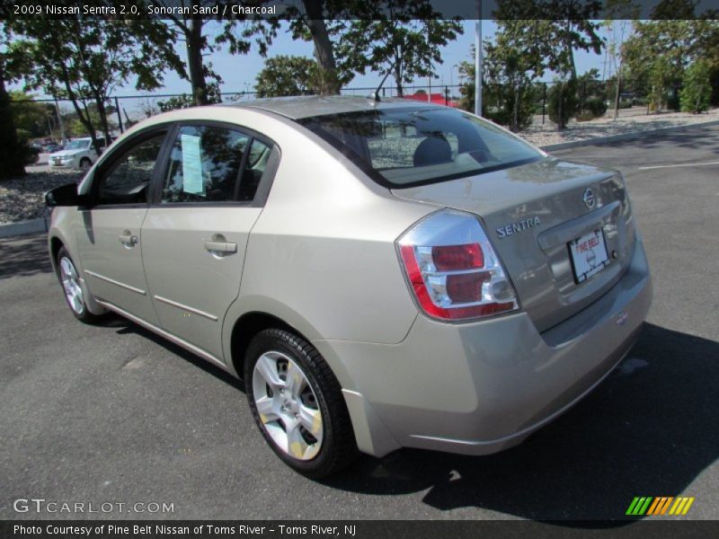 Sonoran Sand / Charcoal 2009 Nissan Sentra 2.0