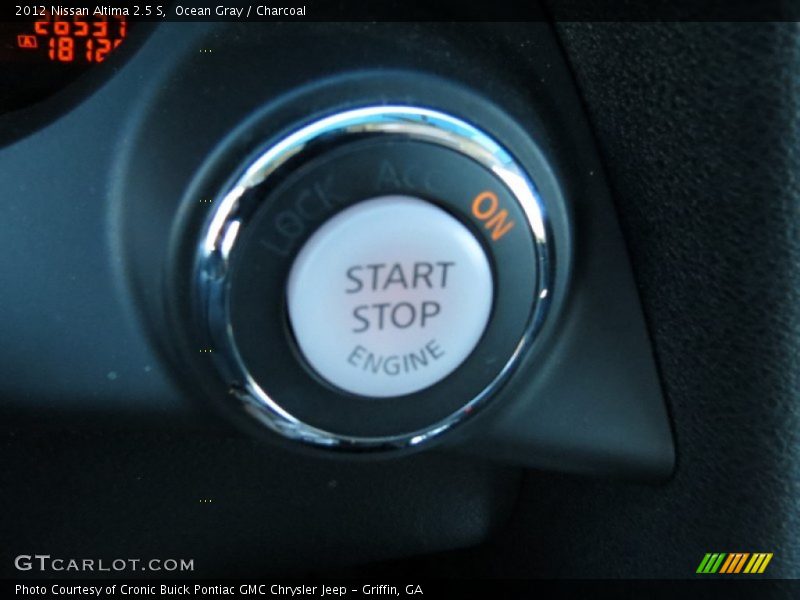 Ocean Gray / Charcoal 2012 Nissan Altima 2.5 S