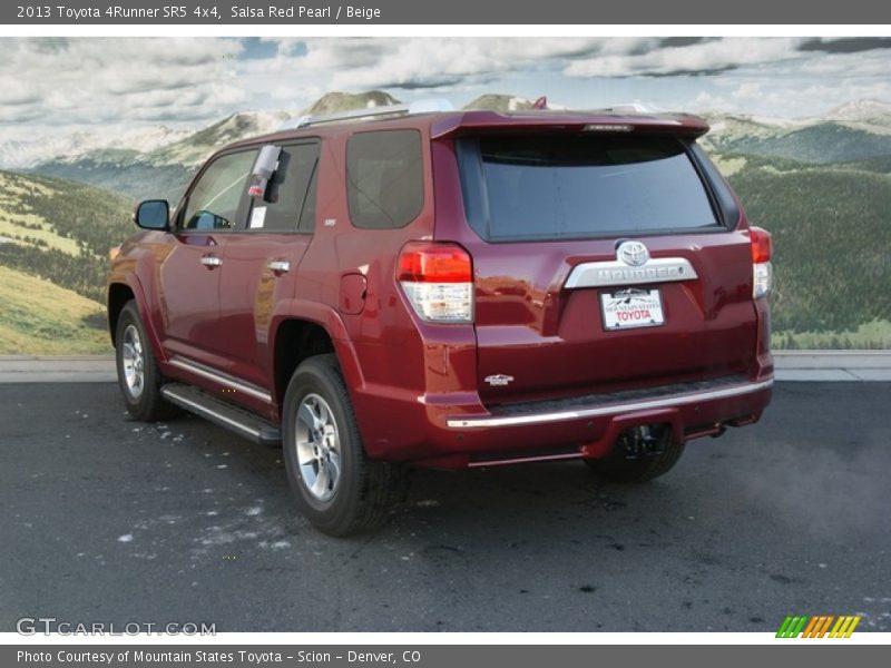 Salsa Red Pearl / Beige 2013 Toyota 4Runner SR5 4x4