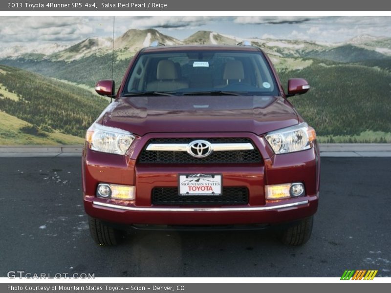 Salsa Red Pearl / Beige 2013 Toyota 4Runner SR5 4x4