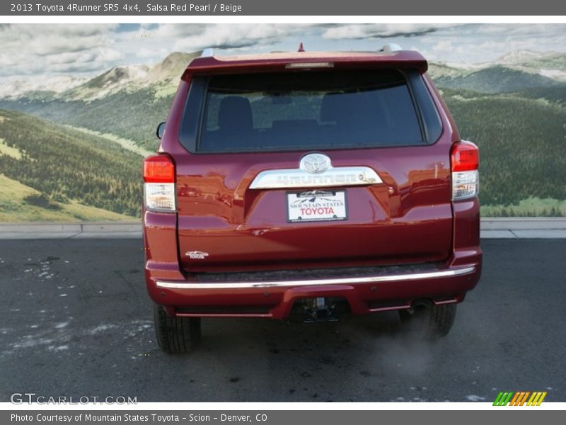 Salsa Red Pearl / Beige 2013 Toyota 4Runner SR5 4x4