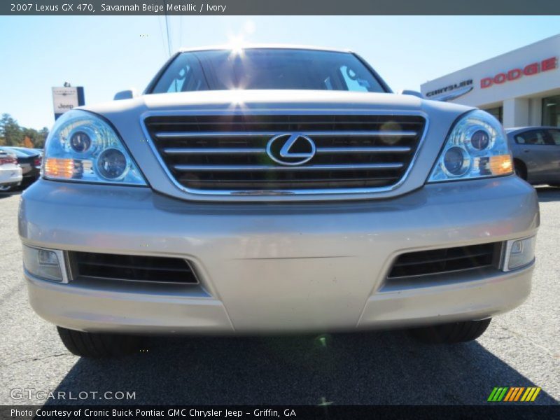 Savannah Beige Metallic / Ivory 2007 Lexus GX 470