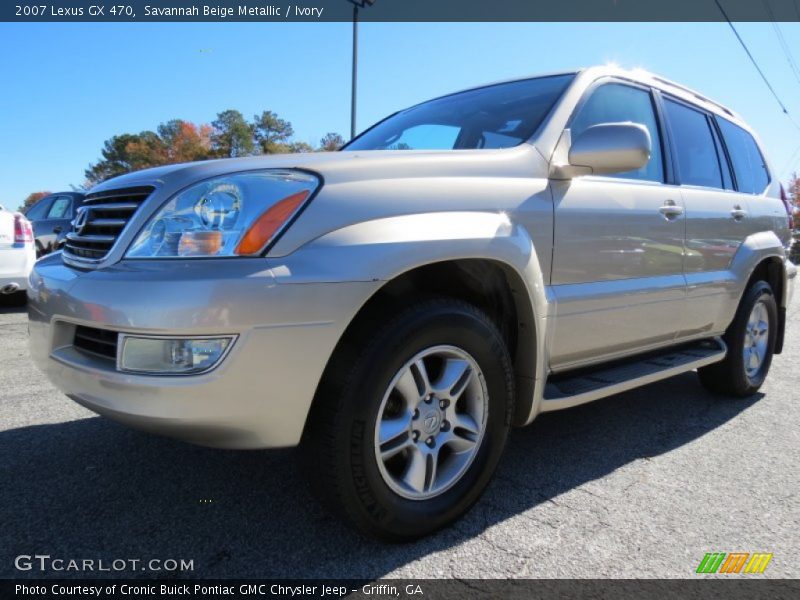 Savannah Beige Metallic / Ivory 2007 Lexus GX 470