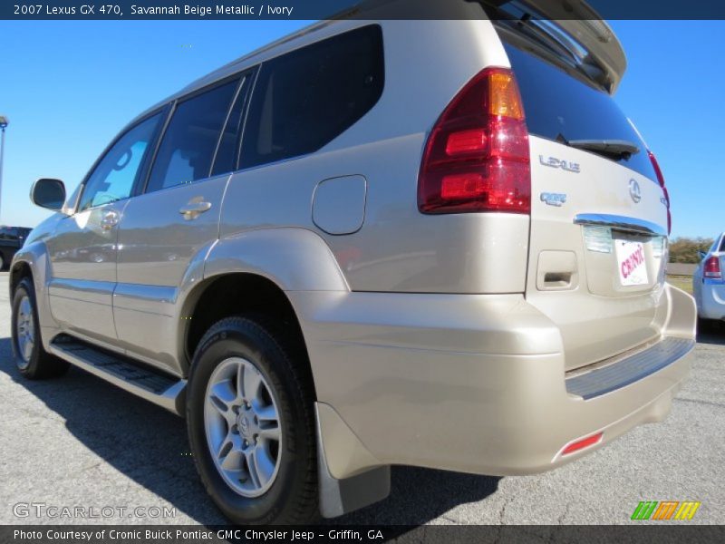 Savannah Beige Metallic / Ivory 2007 Lexus GX 470