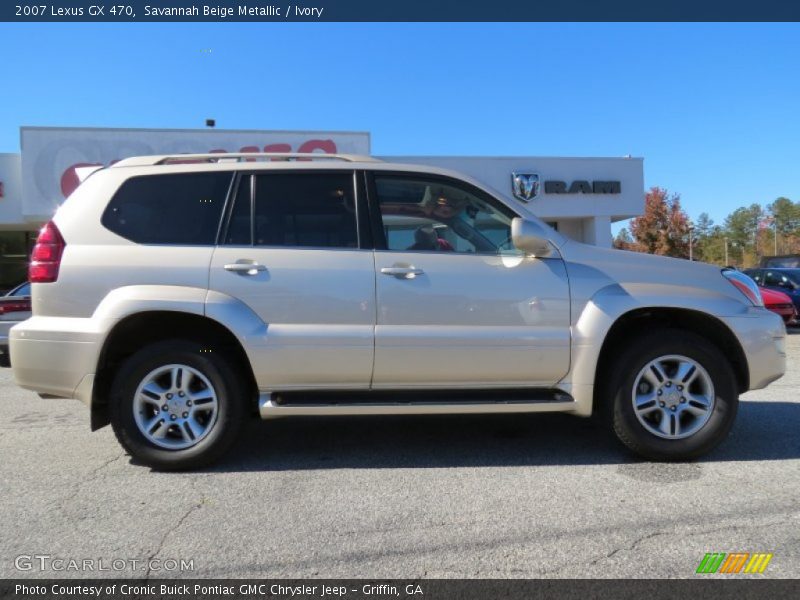 Savannah Beige Metallic / Ivory 2007 Lexus GX 470