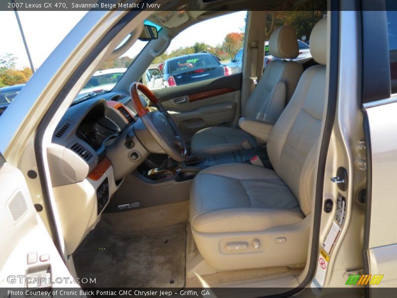 Savannah Beige Metallic / Ivory 2007 Lexus GX 470