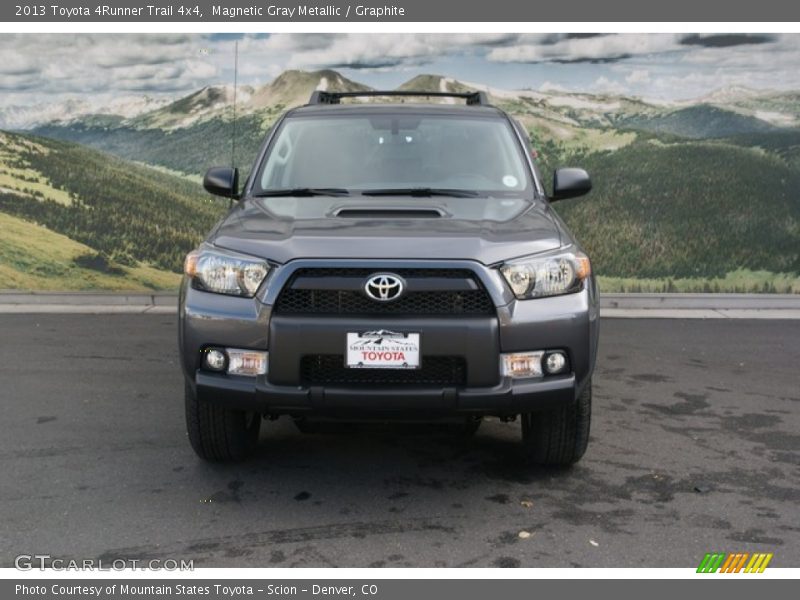 Magnetic Gray Metallic / Graphite 2013 Toyota 4Runner Trail 4x4