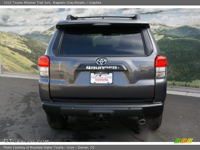Magnetic Gray Metallic / Graphite 2013 Toyota 4Runner Trail 4x4