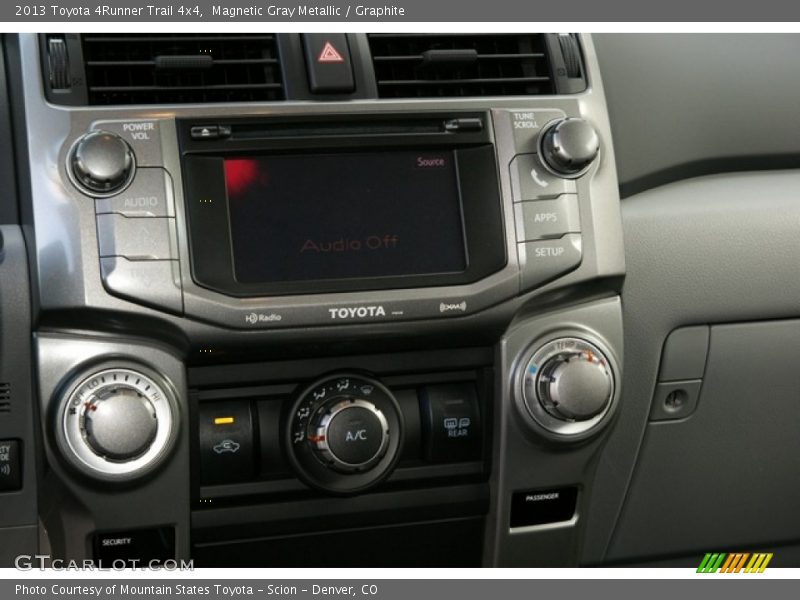 Magnetic Gray Metallic / Graphite 2013 Toyota 4Runner Trail 4x4