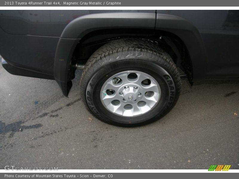 Magnetic Gray Metallic / Graphite 2013 Toyota 4Runner Trail 4x4