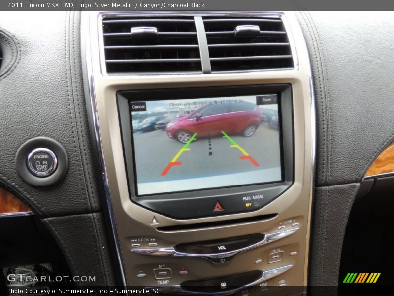 Ingot Silver Metallic / Canyon/Charcoal Black 2011 Lincoln MKX FWD