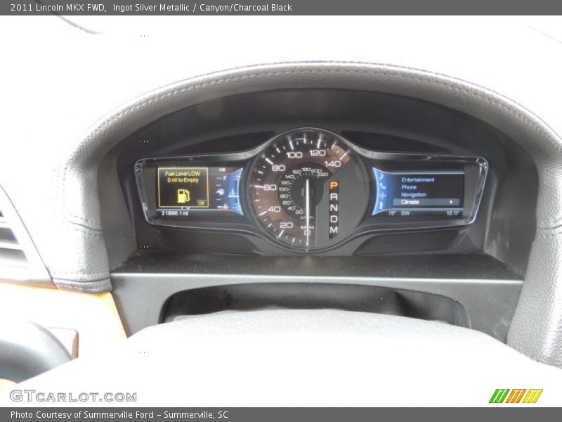 Ingot Silver Metallic / Canyon/Charcoal Black 2011 Lincoln MKX FWD