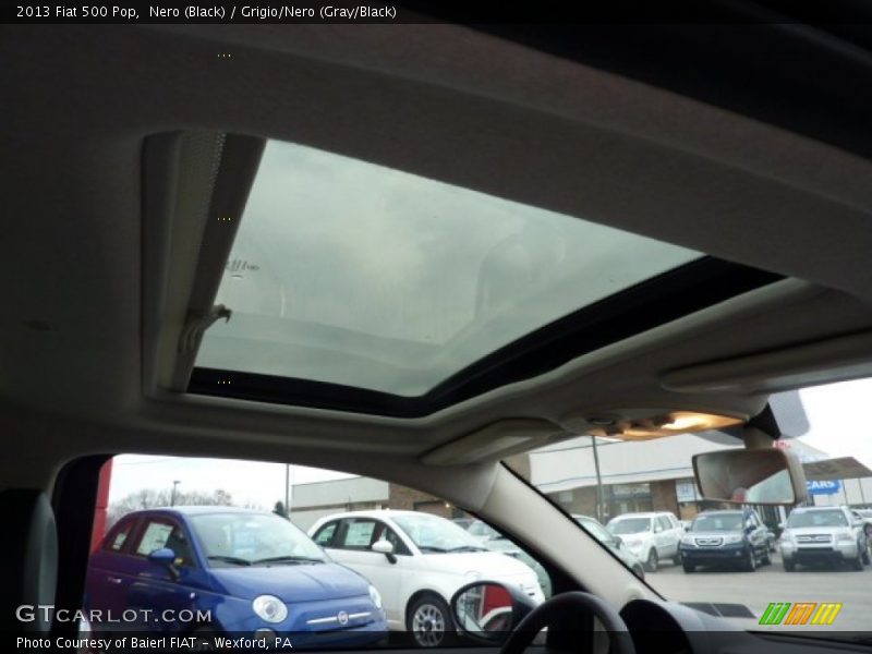 Nero (Black) / Grigio/Nero (Gray/Black) 2013 Fiat 500 Pop
