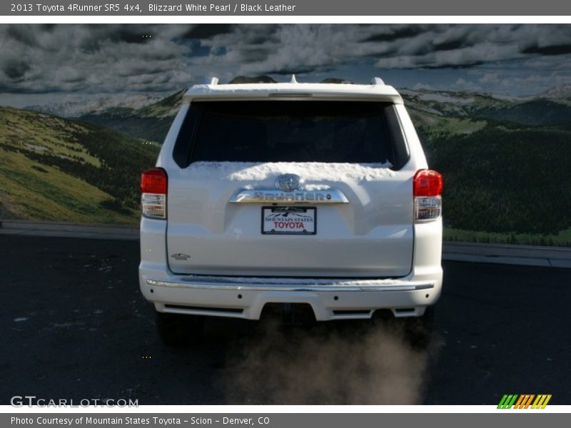 Blizzard White Pearl / Black Leather 2013 Toyota 4Runner SR5 4x4