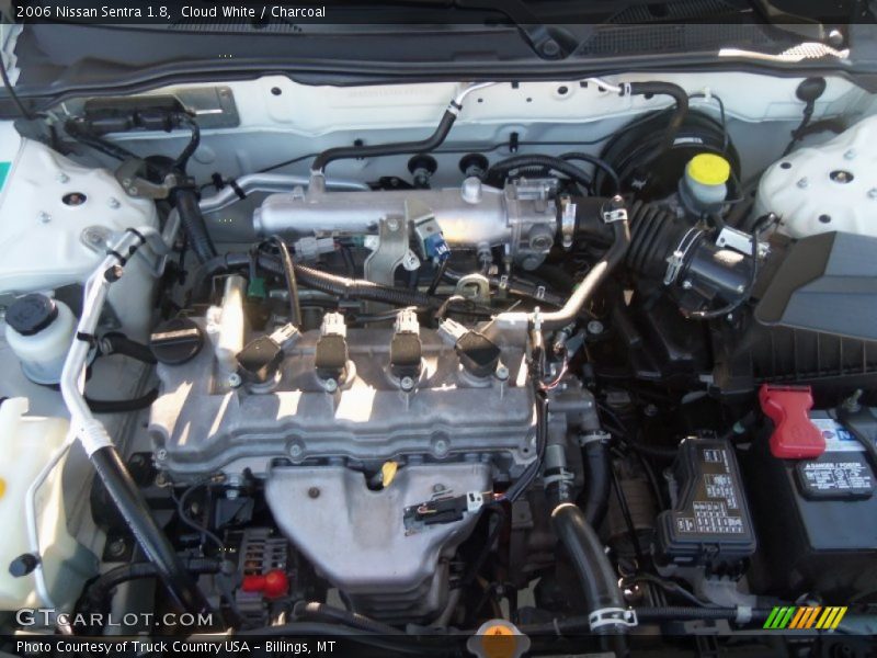 Cloud White / Charcoal 2006 Nissan Sentra 1.8
