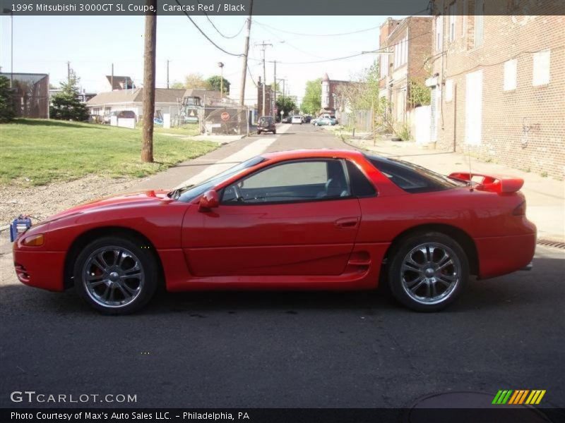 Caracas Red / Black 1996 Mitsubishi 3000GT SL Coupe