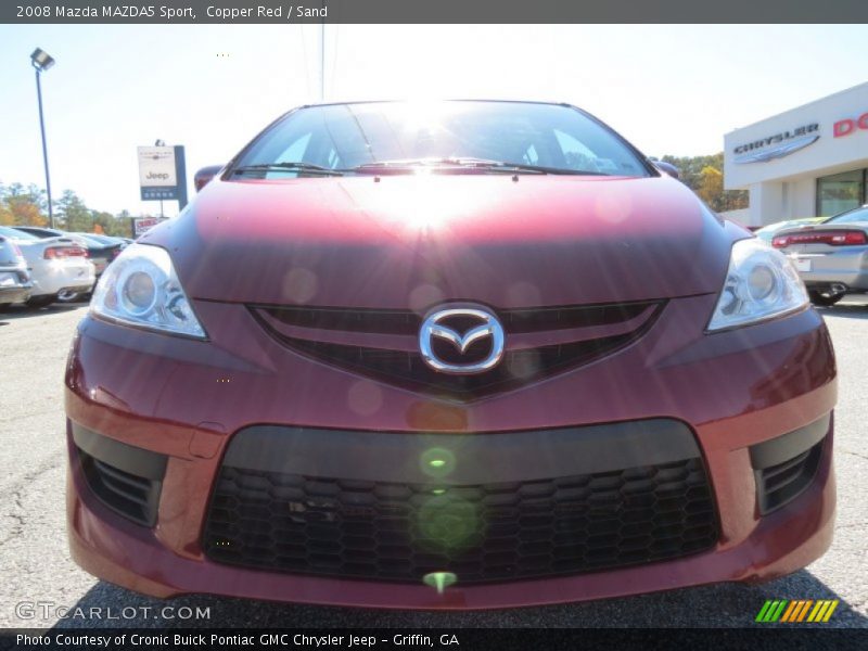 Copper Red / Sand 2008 Mazda MAZDA5 Sport