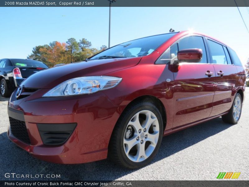 Front 3/4 View of 2008 MAZDA5 Sport