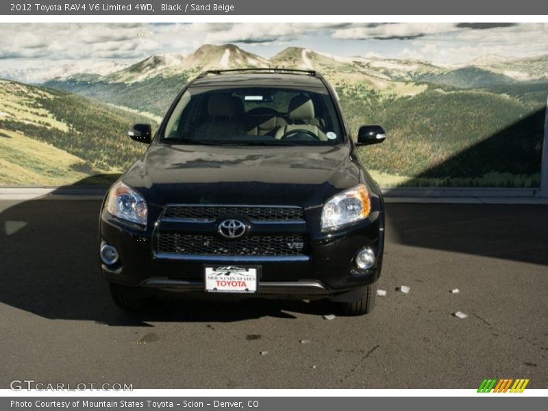 Black / Sand Beige 2012 Toyota RAV4 V6 Limited 4WD